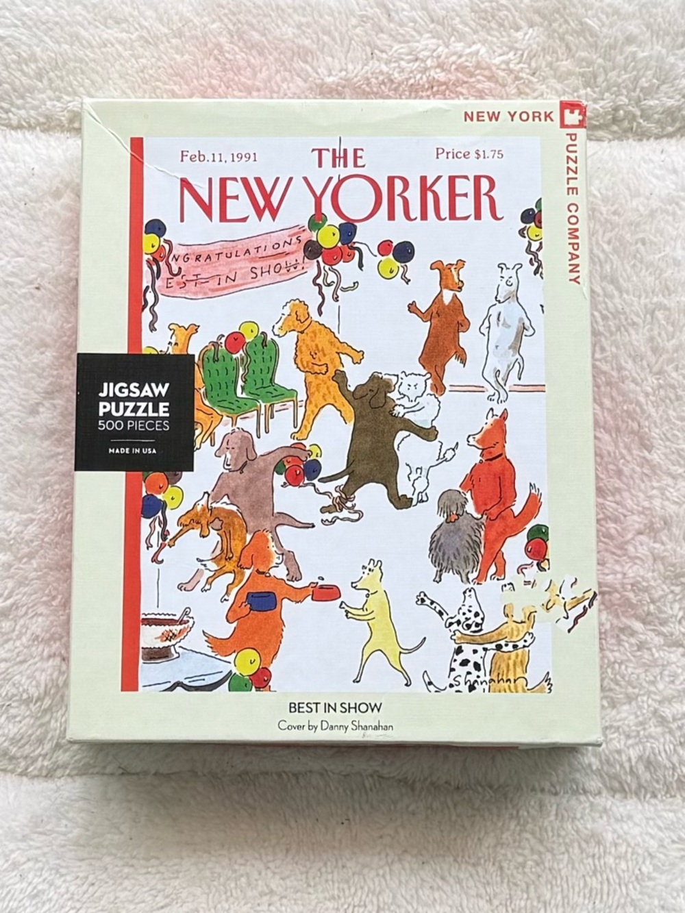 New York Puzzle Company The New Yorker Magazine “Best in Show” Jigsaw Puzzle